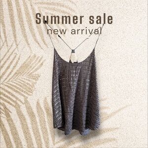 Chaser Hand Beaded Sleeveless‎ Top & Matching Shorts Set